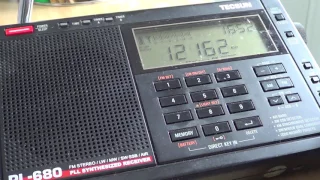 Coutycomm GP5 SSB VS Tecsun PL 680 on WWCR 12160 Khz