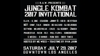JUNGLE KOMBAT (Round 1) Los Angeles Warehouse Jungle Clash