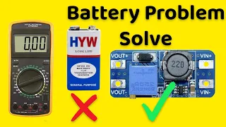 Multimeter Bettery Problem Solve || Multimeter Low Bettery Problem || Hindi  @totalcircuit