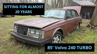 RESCUED: 1985 Volvo 240 TURBO!