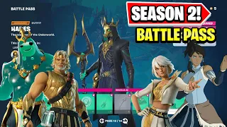 *NEW* SEASON 2 BATTLE PASS IN FORTNITE! (No Commentary!)