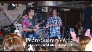 PD Concierto Pedro Suárez-Vértiz en Madrid