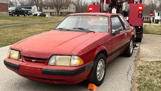 Will it start??? The Cheap 1989 Mustang 5.0 5 Speed Coupe project progress part 1