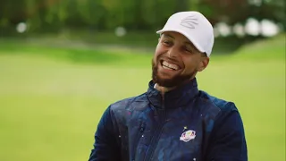 Steph Curry and Michael Jordan explore why golf is the "toughest" game mentally @ 2021 Ryder Cup .