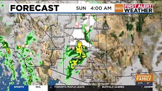 Easter weekend arrives with rain, snow on the way to Phoenix