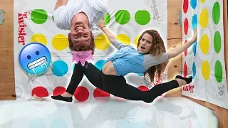 WE PLAYED TWISTER on ICE (Sister vs. Brother)