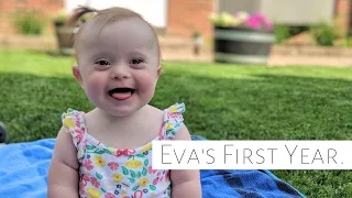 Eva's first year of life. Our Down Syndrome Journey