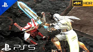 (PS5) GOD OF WAR Remastered - KRATOS VS ZEUS Final Boss Fight Gameplay [4K 60FPS]