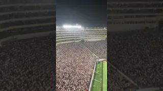 IMPRESIONANTE ALIENTO TRINCHERA NORTE COPA SUDAMERICANA - UNIVERSITARIO #viral #youtubeshorts #video