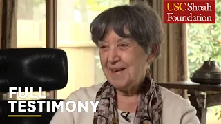 There’s Time to Share Your Story | Last Chance Testimony | Lucette Valensi | USC Shoah Foundation