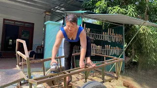 FULL VIDEO: Repair Of Machinery And Equipment, Manufacturing Agricultural Tools  Blacksmith Girl