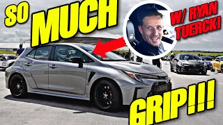 Here's What It's Like To Drive The GR Corolla! W/ Pro Driver Ryan Tuerck