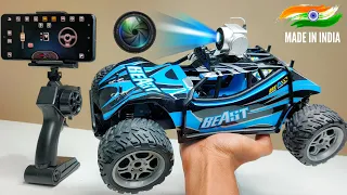 Fastest RC Made in india Car With Wifi FPV HD Camera Unboxing & Testing - Chatpat toy tv