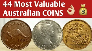 Most Valuable Coins Australia | 44 Rare Australian Coins Worth Money | Queen Elizabeth Coins