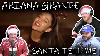 Ariana Grande - Santa Tell Me REACTION!! | OFFICE BLOKES REACT!!