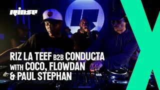 Conducta b2b Riz La Teef with Flowdan, Coco+ Rinse X Conducta live from Summer Terrace 23 | Rinse FM