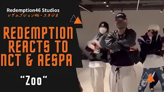 Redemption Reacts to NCT x aespa 'Zoo' Dance Practice