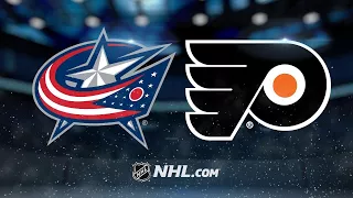 Flyers edge Blue Jackets in Mrazek's debut