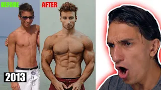 Calisthenics Guy Reacts: ANDREA LAROSA 5 Years Transformation