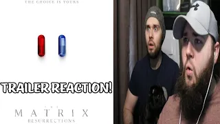 THE MATRIX RESURRECTIONS TRAILER REACTION AND REVIEW!