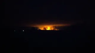 Відео вибуху на складах в Ічні. 09.10.18