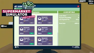 Realizing How Much In Debt We Actually Are in Supermarket Simulator! (E10)