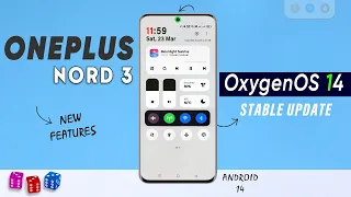 OnePlus Nord 3 New Update | OxygenOS 14 Full Review | Nord CE 3 New Features | Android 14 Update🔥🔥