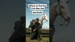 Where to find the Civil War Hat (& Knife) [Red Dead Redemption 2]