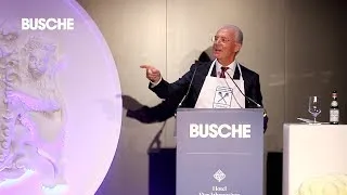 16. BUSCHE GALA - Franz Beckenbauer ist Genießer des Jahres 2014 - Die Rede