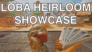 Loba Heirloom Animations Showcase (Apex Legends Season 14 Collection Event)