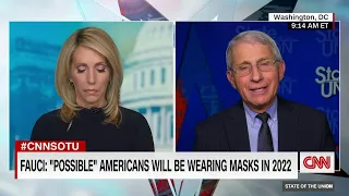 Will Americans still be wearing masks in 2022? Dr. Fauci says it’s possible