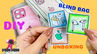 [✨Paper Diy✨]💋📦 Blind Bag Unboxing 📳📞Unbox Iphone 15 Promax 💋 Satisfying Video