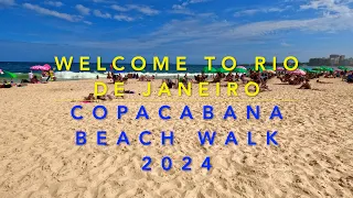 COPACABANA Beach Walk 2024