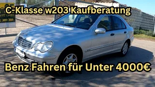 Mercedes Benz C Klasse w203 Kaufberatung - Darauf müsst ihr vor dem Kauf achten. #cars #mercedes