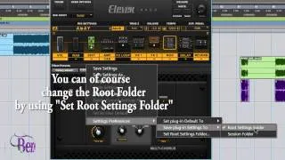 Eleven Rack Effect Presets - Part 2 - Save Settings To & Root Folder