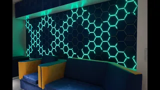 How to make a LED Matrix 3D Wall Panel - Part 3