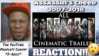 (2020) Reaction to All Assassin's Creed Cinematic Trailers In Order