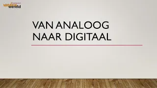 6 de klok - van analoog naar digitaal tot op de seconde