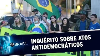 PF prende Sara Winter e outros 5 suspeitos de organizar atos antidemocráticos | SBT Brasil(15/06/20)