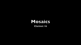 Mosaics Clarinet - 16. Blues in the Dark