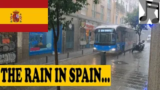 #135 A sudden afternoon rain storm in Madrid, Spain