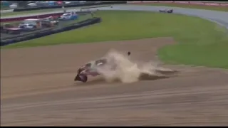 Simon Pagenaud BIG ROLLOVER CRASH In Mid Ohio 2023 practice