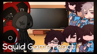 Squid Game react to Squid Game animation || Gacha Club || Sheeka Shanti