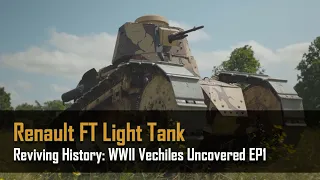 World of Tank Restoration - EP.1 - Renault FT Tank