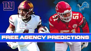 NFL Free Agency Predictions 2024 | Landing Spots for 35 Free Agency GEMS