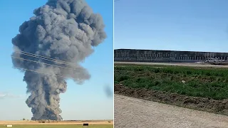 Thousands of cows killed in fire at dairy farm in Texas Panhandle