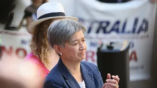 Penny Wong's speech was 'strong bipartisanship' wrapped in 'attempted disagreement'