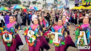 Costa Rica's Marching Band Brings Musical Flair to Santa Monica Pier