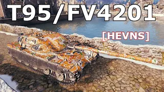 World of Tanks T95/FV4201 Chieftain - 4 Kills 12,400 Damage