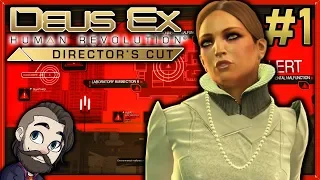 Director's Cut! ▶ Deus Ex Human Revolution Gameplay 🔴 Part 1 - Let's Play Walkthrough